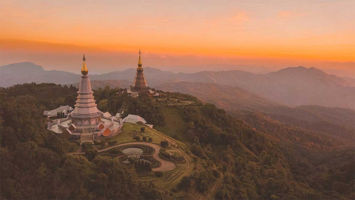 Doi Inthanon Nord de la Thailande