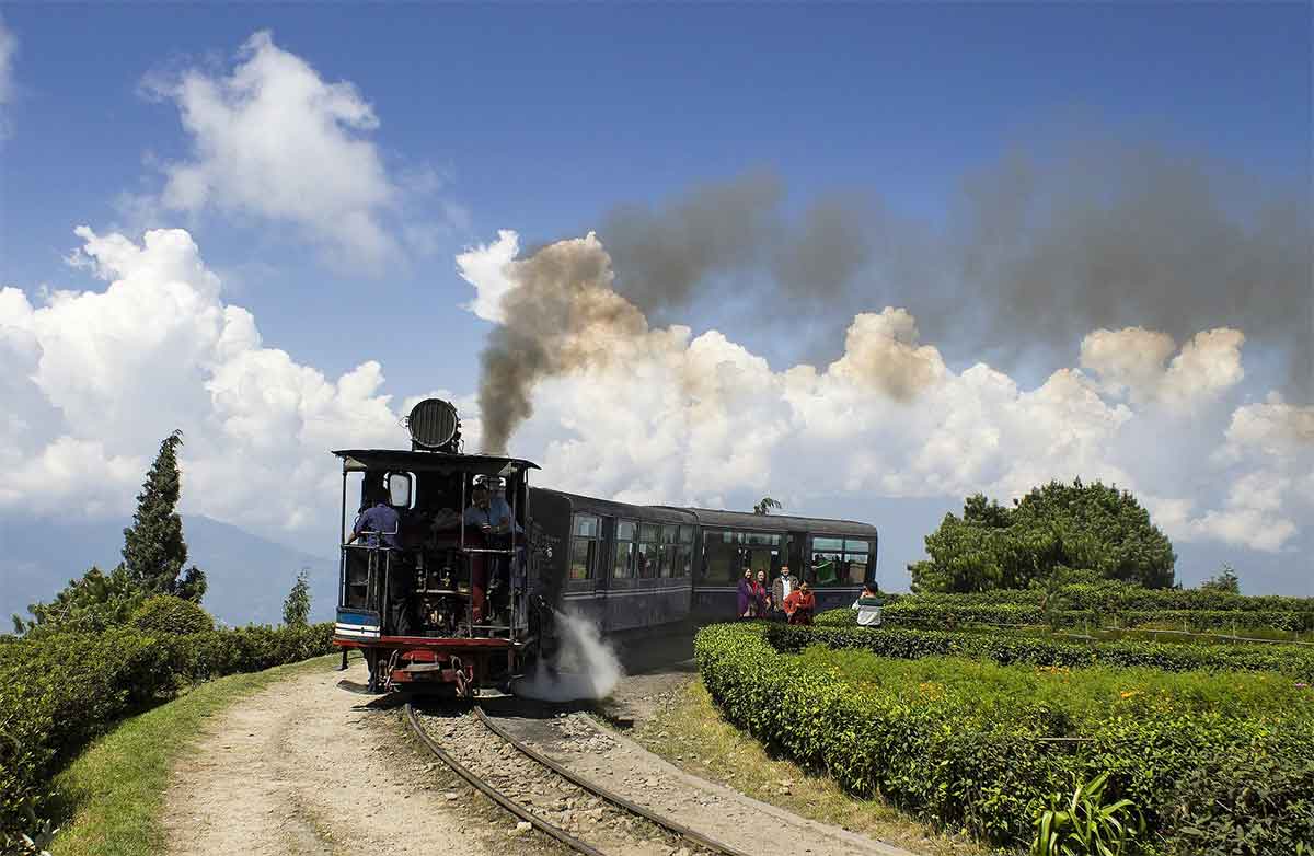 train à Darjeeling