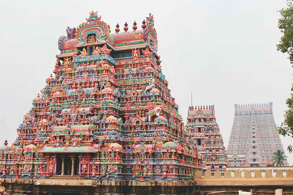 Temple Kapaleeshwarar en Inde region de chennai