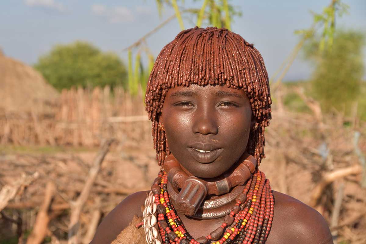 Un jeune local en Ethiopie