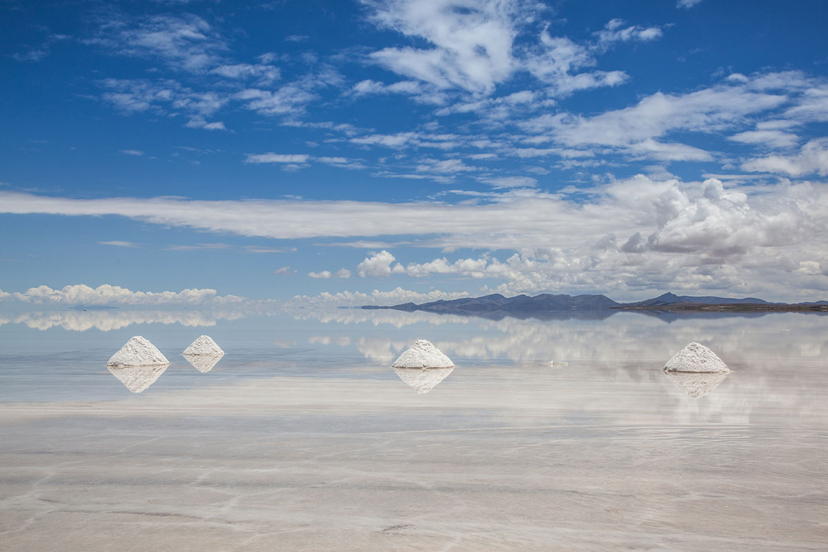 salar d'uyuni en Bolivie 