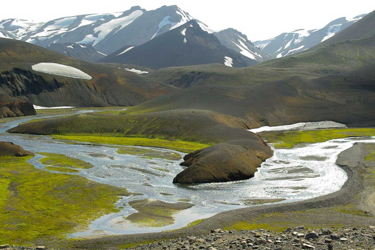 Montagnes de Landmannalaugar