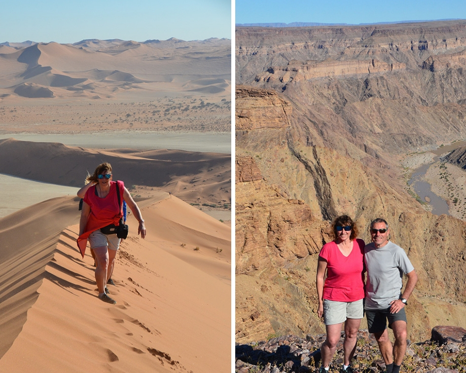 Expérience de voyageur en Namibie